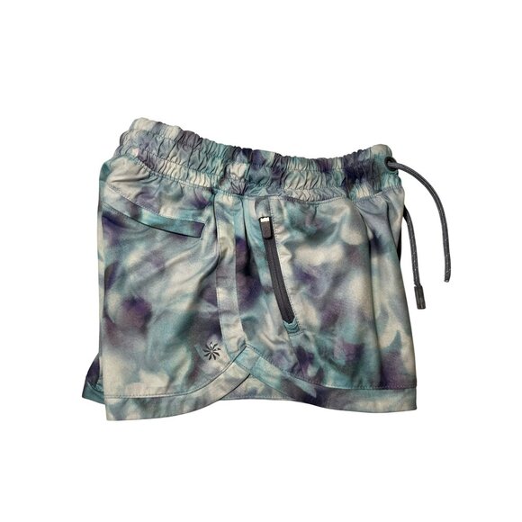 Athleta Girls Tie-Dye Athletic Shorts Size S/7 - Picture 4 of 9